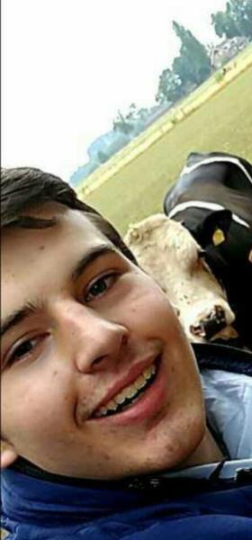 Selfie met een koe